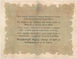 1848. 10Ft "Kossuth bankó" "bünteteTTnek" nyomdai elírással T:III részben restau...