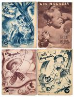 1940 A II. világháború előtt megjelent Színházi Életi  magazin gyermekeknek szóló "Kis Magazin&...