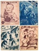 1940 A II. világháború előtt megjelent Színházi Életi  magazin gyermekeknek szóló "Kis Magazin&...