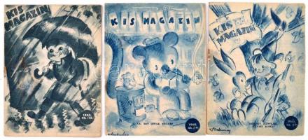1940 A II. világháború előtt megjelent Színházi Életi  magazin gyermekeknek szóló "Kis Magazin&...