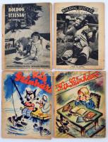 1935-42 A II. világháború előtt megjelent Színházi Életi  magazin gyermekeknek szóló "Kis Magaz...