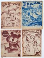 1935-42 A II. világháború előtt megjelent Színházi Életi  magazin gyermekeknek szóló "Kis Magaz...