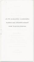1991. október 23. Meghívó az Állami Operaházban megrendezett 56-os ünnepi hangversenyre, programfüze...