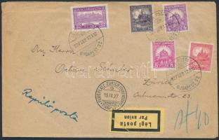 Légi levél Svájcba, ;Levél / Postázott;Légiposta