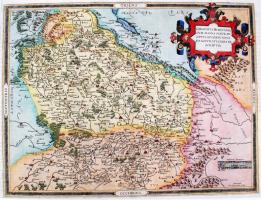 1593 Comitatus Burgundiae cum magna parte ducatus eiusdem nova et accuratissima descriptio, Gérard d...