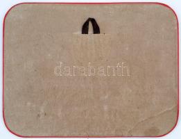 1856-64 Ludwig Rohbock: Szepesvár és Váralia - Zipser Schloss und Kirchdorf. Acélmetszet, erős lenyo...