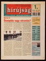 2007 A Nemzeti Hírújság 1. évfolyamának 1. száma, 15p
