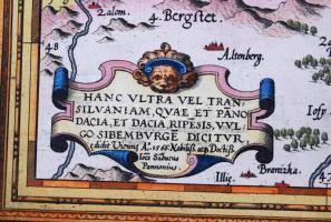 Ortelius, Abraham: Transilvania Hanc ultra vel Transilvaniam, que et pano Dacia et Dacia ripesis... ...