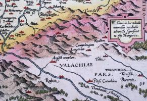Ortelius, Abraham: Transilvania Hanc ultra vel Transilvaniam, que et pano Dacia et Dacia ripesis... ...