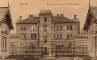 Budapest XXII. Budafok, a pincemesteri tanfolyam épülete; kiadja Kohn és Grünhut (EB)