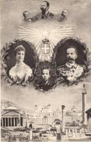 S. M. Umberto I, Victor Emmanuel, Margherita of Savoy/ Royal family of Italy
