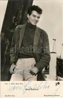 Horst Buchholz filmszínész aláírása fényképen