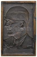 Grossauer Rudolf ~1930. "Megemlékezésül szeretettel" jobbra néző, szemüveges férfi portré,...