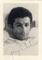 George Chakiris filmszínész aláírása fényképen