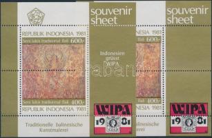 International Stamp Exhibition blockset, Nemzetközi bélyegkiállítás blokksor