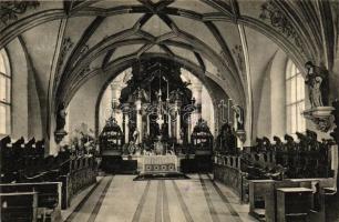 4 db RÉGI városképes képeslap, német templomok belseje, München, Liebenthal, Wörishofen, Würzburg, j...