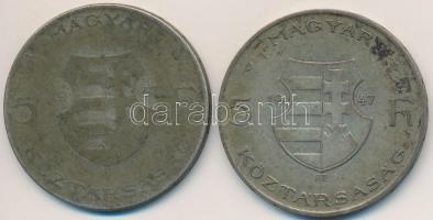 1947. 5Ft Ag "Kossuth" (2x) T:3