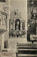 4 db RÉGI városképes képeslap, templom belsők a történelmi Ausztria területéről, Marienheim, Linz-Lu...