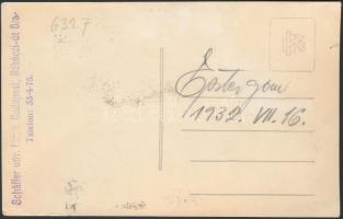 1932 Esztergom, Tornaedzés, Schäffer fotó, feliratozott fotólap, 8,5x14 cm
