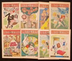 1970-71 Ludas Magazin két fél évfolyama együtt. 1970 5-12.sz és 1971 1-4. sz. (1971/2. sz duplán)
V...