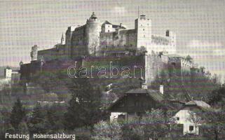 Salzburg, Festung Hohensalzburg / castle, published by J. Huttegger No. 466
