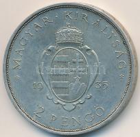 1935. 2P Ag "Pázmány" T:2
Adamo P7.1