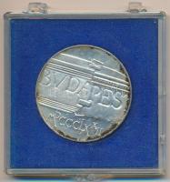 1972. 100Ft Ag "Budapest" sérült plasztiktokban T:BU ujjlenyomat, patina