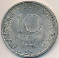 1948. 10Ft Ag "Széchenyi" T:2 oxidáció