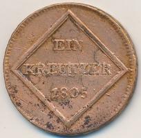 Osztrák Államok / Salzburg 1805. 1kr Cu "Ferdinánd" T:2- ph.
Austrian States / Salzburg 1...