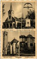 Budapest III. Csillaghegy, Római Katolikus templom, Csillaghegy első lelkipásztorának emléke, Református templom, Evangélikus templom