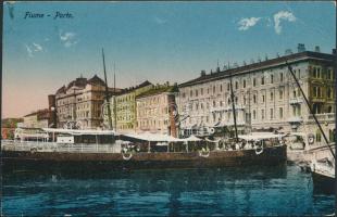 1915 Károlyi grófnő saját kézzel írt és aláírt képeslapja Emilio Verneder fiumei kormányfőtanácsosna...