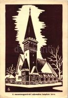 Mosonmagyaróvár, a Református templom terve (EB)