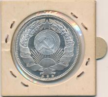 Szovjetunió 1955. "Sztálin" ezüstözött fém emlékére  (35mm) T:PP
Soviet Union 1955. "...