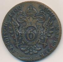 1800S 6kr Cu "Ferenc" T:2