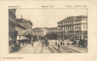 Budapest VIII. Kálvin tér, gyógyszertár; Silberer Béla felvétele (EK)