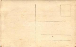 Ismeretlen hely, I. világháborús lövészárok, K.u.K. katonák / Unknown location, WWI infantry trench,...