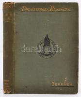 Berryer válogatott törvényszéki beszédei. Fordította Tóth Lőrinc. Bp., 1887, MTA. Kiadói  aranyozott egészvászon-kötésben, kissé kopott állapotban, pecsételt ex libris-szel.