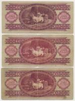 1949. 100Ft (3x) T:III