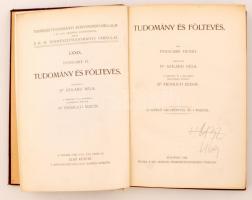 Henri Poincaré: Tudomány és föltevés. Bp., 1908, Kir. Magyar Természettudományi Társulat. Kiadói, ki...