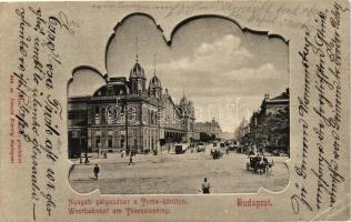 Budapest VI. Nyugati pályaudvar, Divald Károly, Art Nouveau (EB)