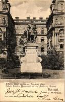 Budapest VI. Andrássy út, Bethlen Gábor szobra, kiadja Divald Károly (EK)
