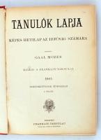 Tanulók Lapja. Tizenkettedik évfolyam. 1905. I. félév. Szerk. Gaal Mózes. Bp,. 1905. Franklin. 416 p...