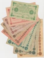 Szocialista Szövetségi Szovjet Köztársaság 1918. 3R + 10R + 25R + 50R + 100R + 250R + 500R + 1000R T:III,III- Russian Socialist Federated Soviet Republic 1918. 3 Ruble + 10 Rubles + 25 Rubles + 50R + 100 Rubles + 250 Rubles + 500 Rubles + 1000 Rubles C:F,VG