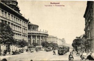 Budapest V. Váci körút, villamos (EK)