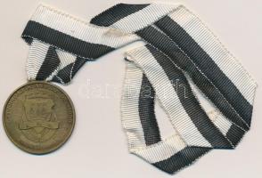 Portugália 1987. "Lisszaboni Kézilabda Szövetség" Br érem nyakszalaggal (50mm) T:2 Portugal 1987. "Associacao de Andebol de Lisboa (Handball Association of Lisbon)" Br medal with neck ribbon (50mm) C:XF