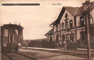 Balázsfalva, Blaj; vasútállomás / railway station (fl)