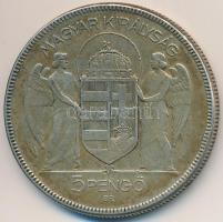 1930. 5P Ag "Horthy jobbra" T:3,2-
Adamo P8