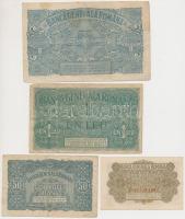 Románia / Német megszállás 1917. 25b + 50b +1L + 5 L T:III,III-
Romania / German occupation 1917. 2...