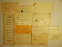 1910-1941 12db klf. meghívó