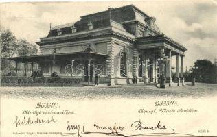 Gödöllő, Vasútállomás, királyi pavillon